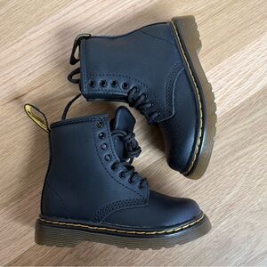 Dr. Martens Black Boots - Toddler size 7